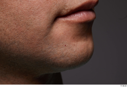 Face Mouth Cheek Skin Man Slim Studio photo references